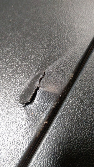 Mainstays 6 Foot Bi-Fold Plastic Folding Table, Black - new