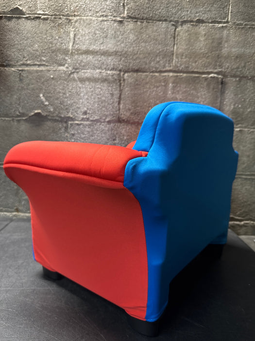 Disney Mickey Mouse Kids Upholstered Chair with Sculpted Plastic Frame by Delta Children - open_box