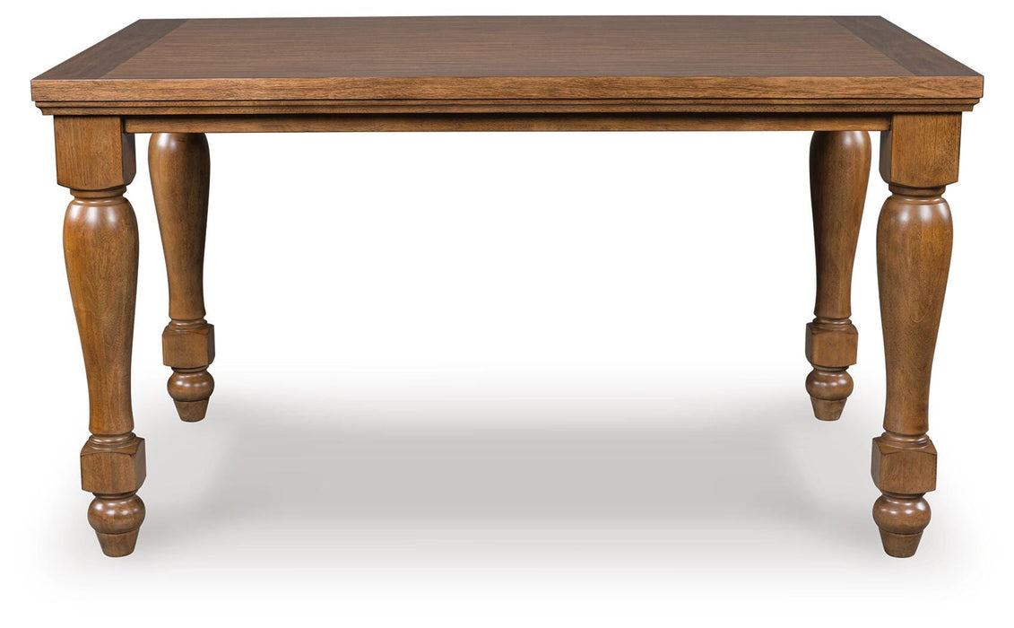 Chadworth Brown RECT Dining Room Counter Table