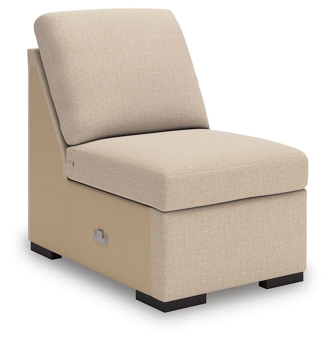 LadyMae Twill LadyMae 5-Piece Sectional with Chaise