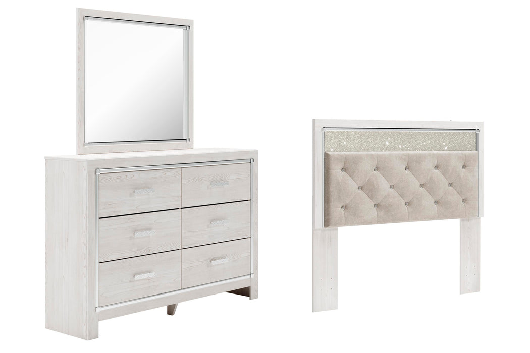 Altyra White Panel Bedroom Collection