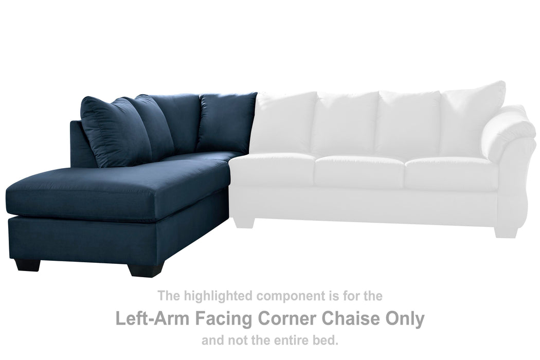 Darcy Blue Living Room Collection