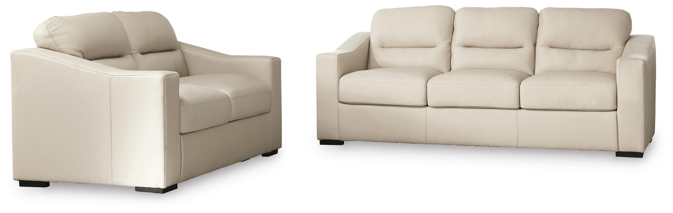 Treasure Trove Almond Treasure Trove Sofa and Loveseat