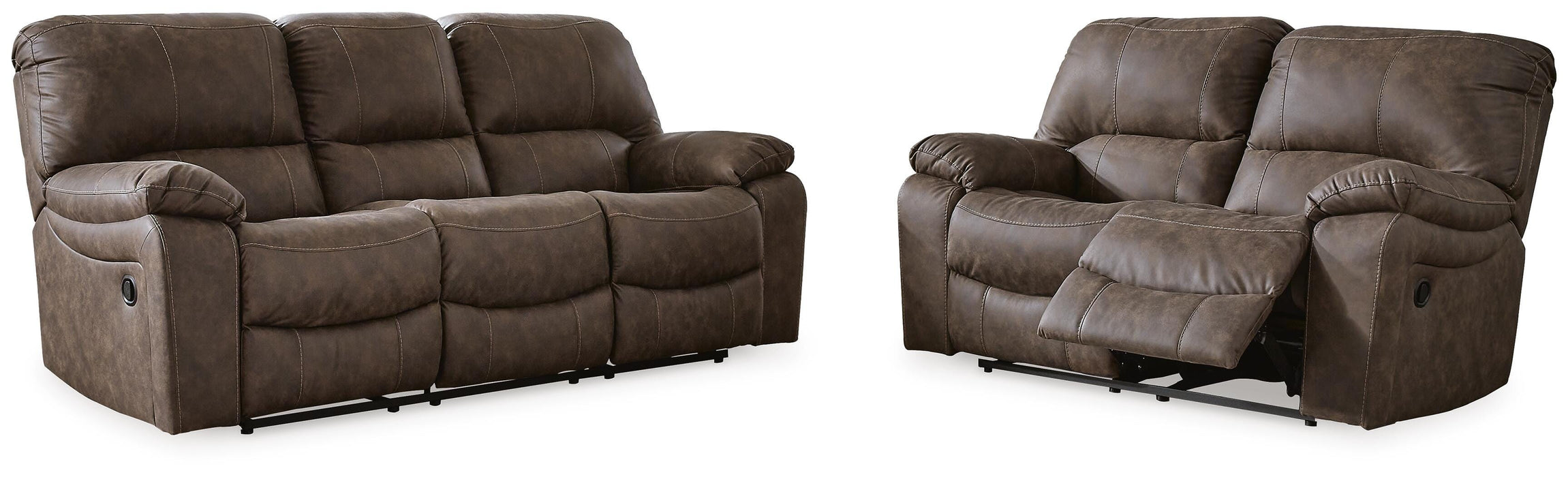 Kilmartin Chocolate Kilmartin Sofa and Loveseat