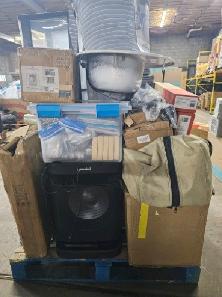 1 Pallet of Returns Used Mixed Household Goods & Seasonal Decor - 55 Items - Retail Value $1,153.99 - new