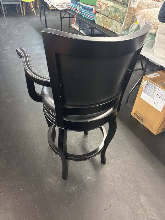 Boraam Jones 31" Swivel Bar Stool-Black, 29-Inch, 1-Pack - new