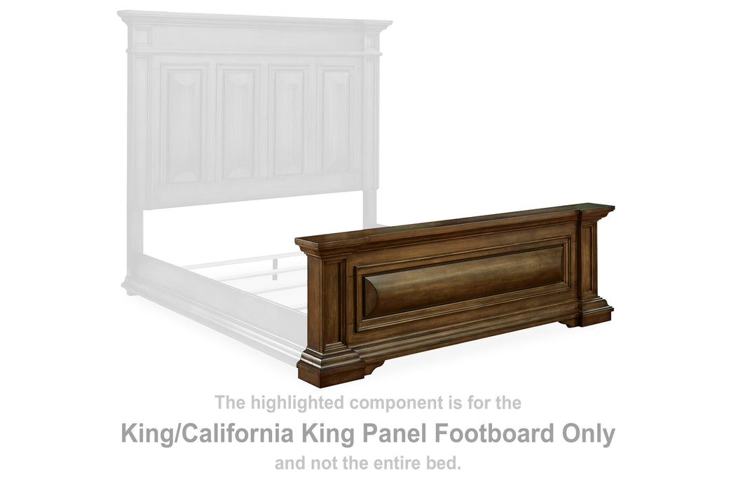 Channley Brown King/Cal King Panel Footboard