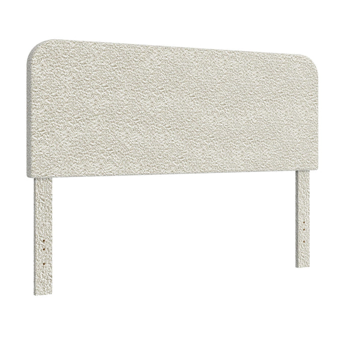 Better Homes & Gardens Juliet Full/Queen Boucle Headboard, Ivory - use_like_new