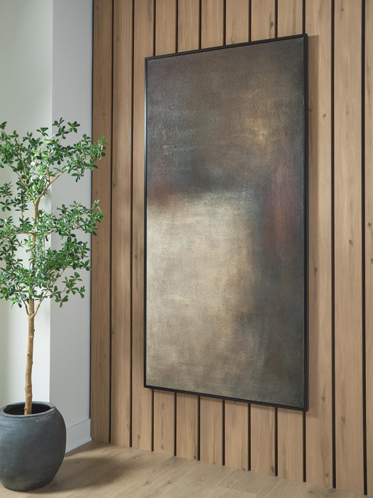Wernmen Brown/Rust/Cream Wall Art