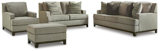 Kaywood Granite Kaywood Sofa, Loveseat, Chair and Ottoman