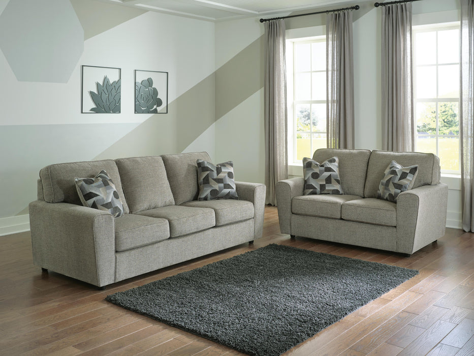 Cascilla Pewter Cascilla Sofa and Loveseat