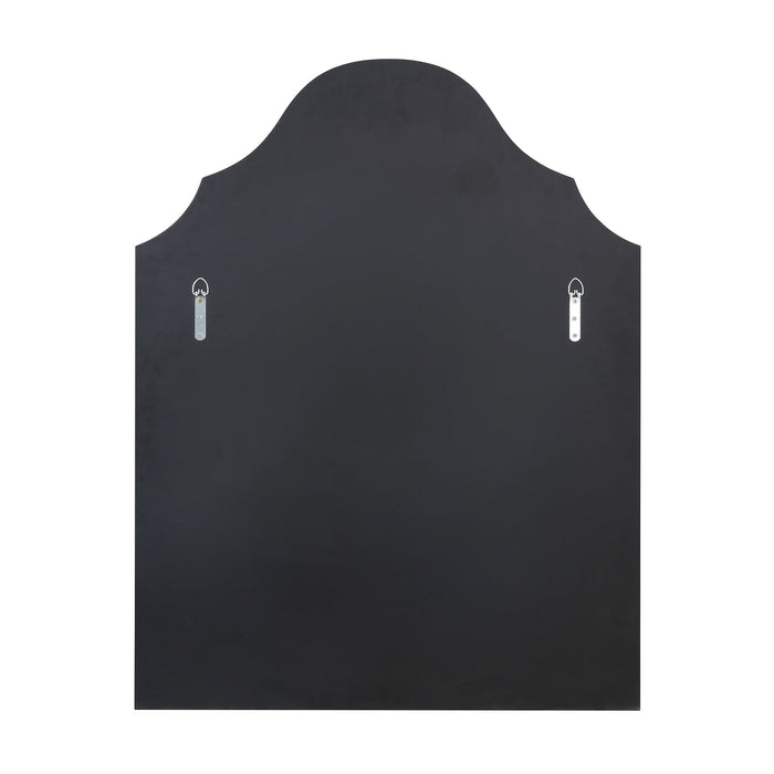 Gold Frame Art Deco Arch Wall Mirror 28"x36" My Texas House - open_box