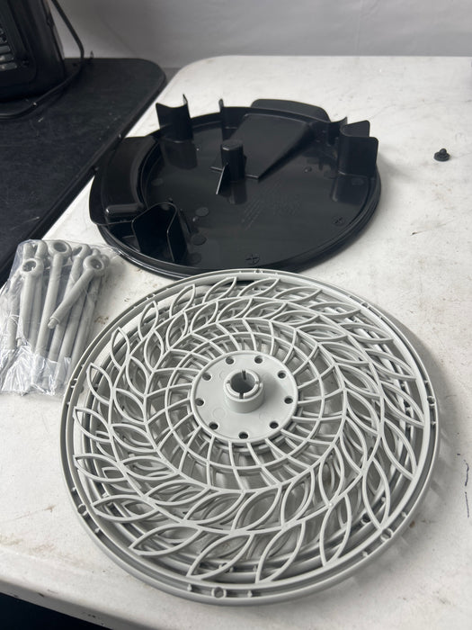 The First Years Plastic Spin Stack Bottle Drying Rack Black - new