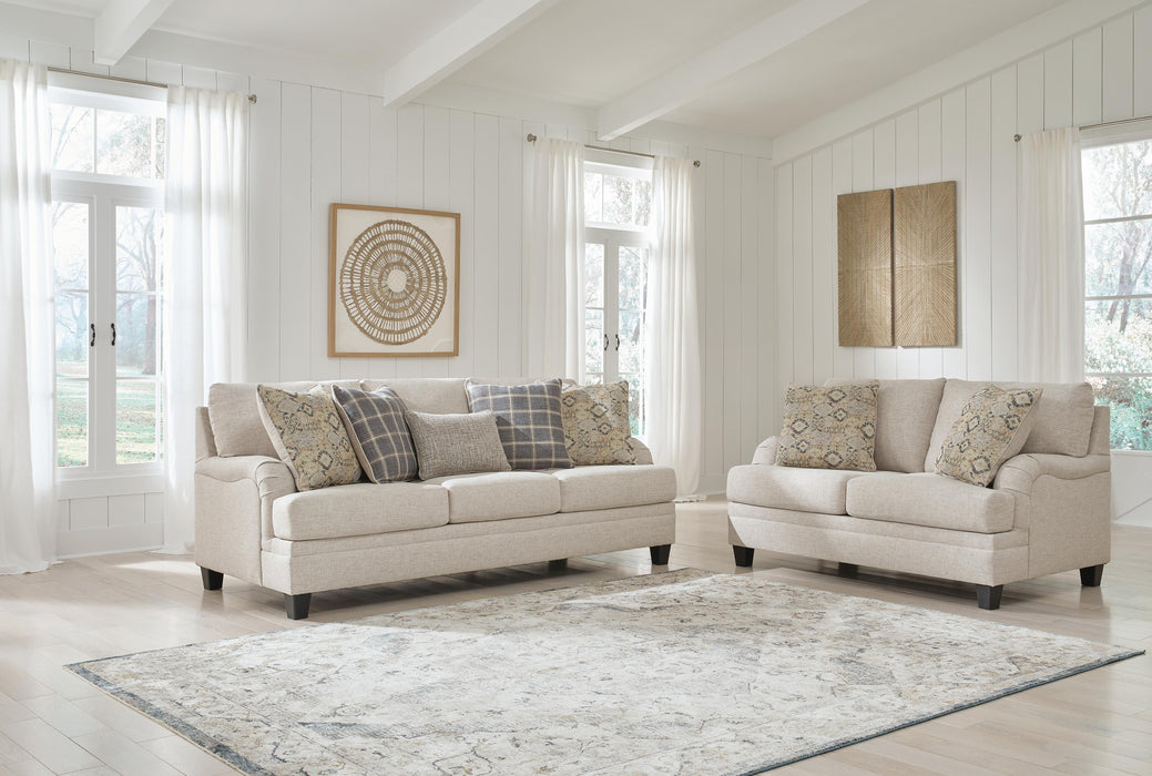 Bralynn Linen Bralynn Sofa and Loveseat