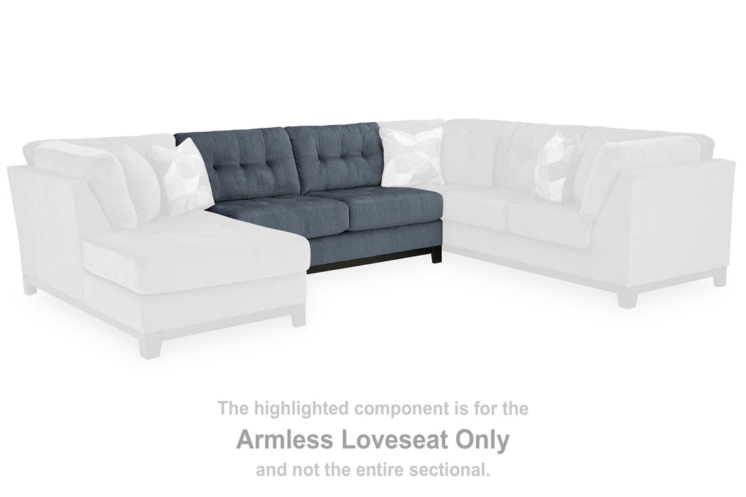 Maxon Place Navy Living Room Collection
