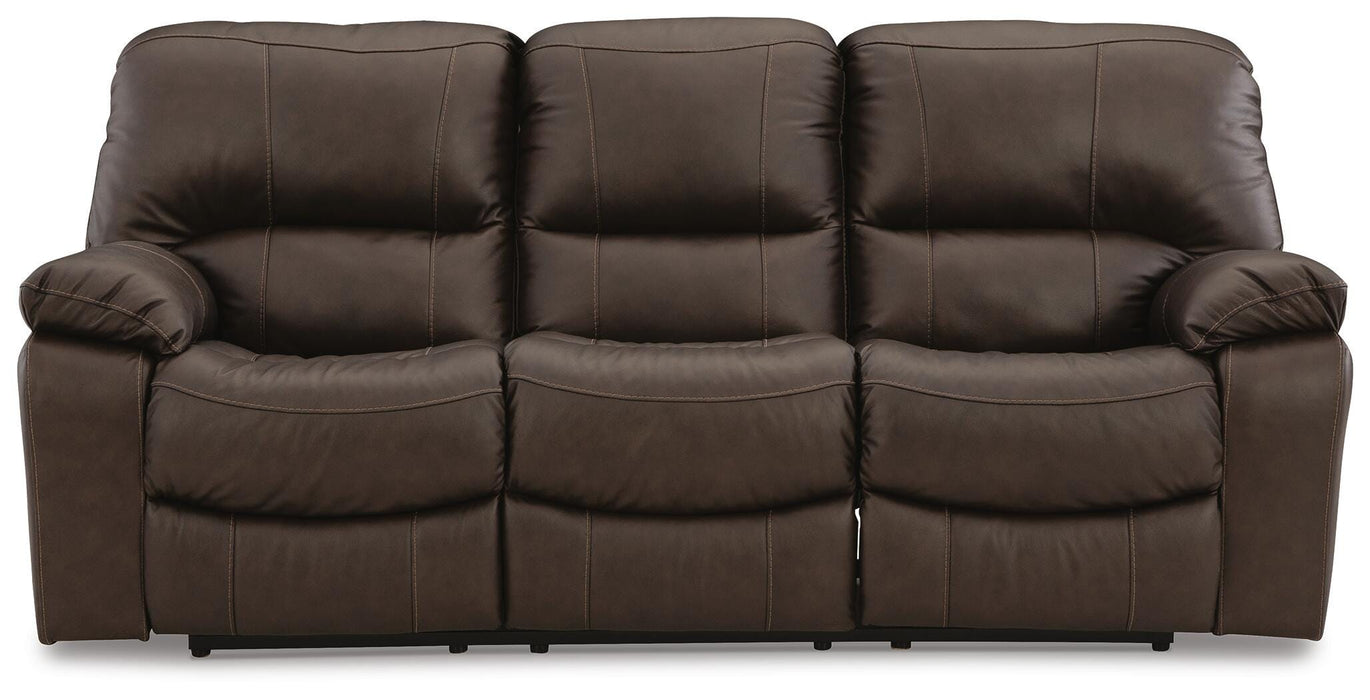 Leesworth Dark Brown Living Room Collection