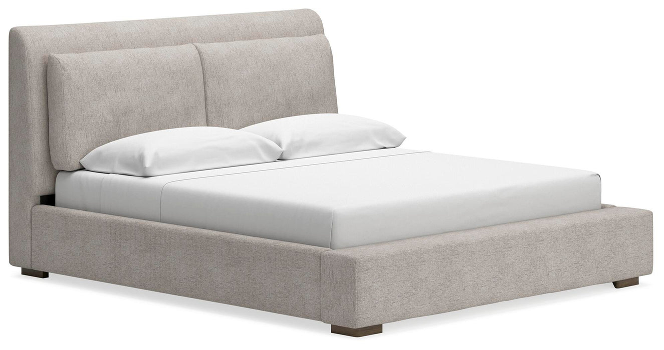 Cabalynn Light Brown Cabalynn California King Upholstered Bed