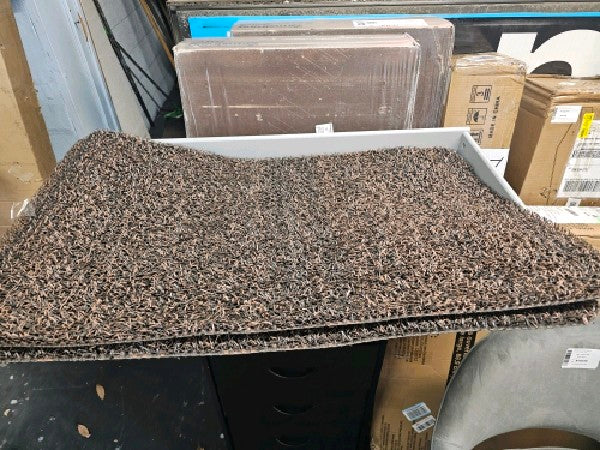CLEAN MACHINE 10376923 High Traffic Astroturf Dirt Trapper Doormat, 23.5" x 35.5", Sandbar - new