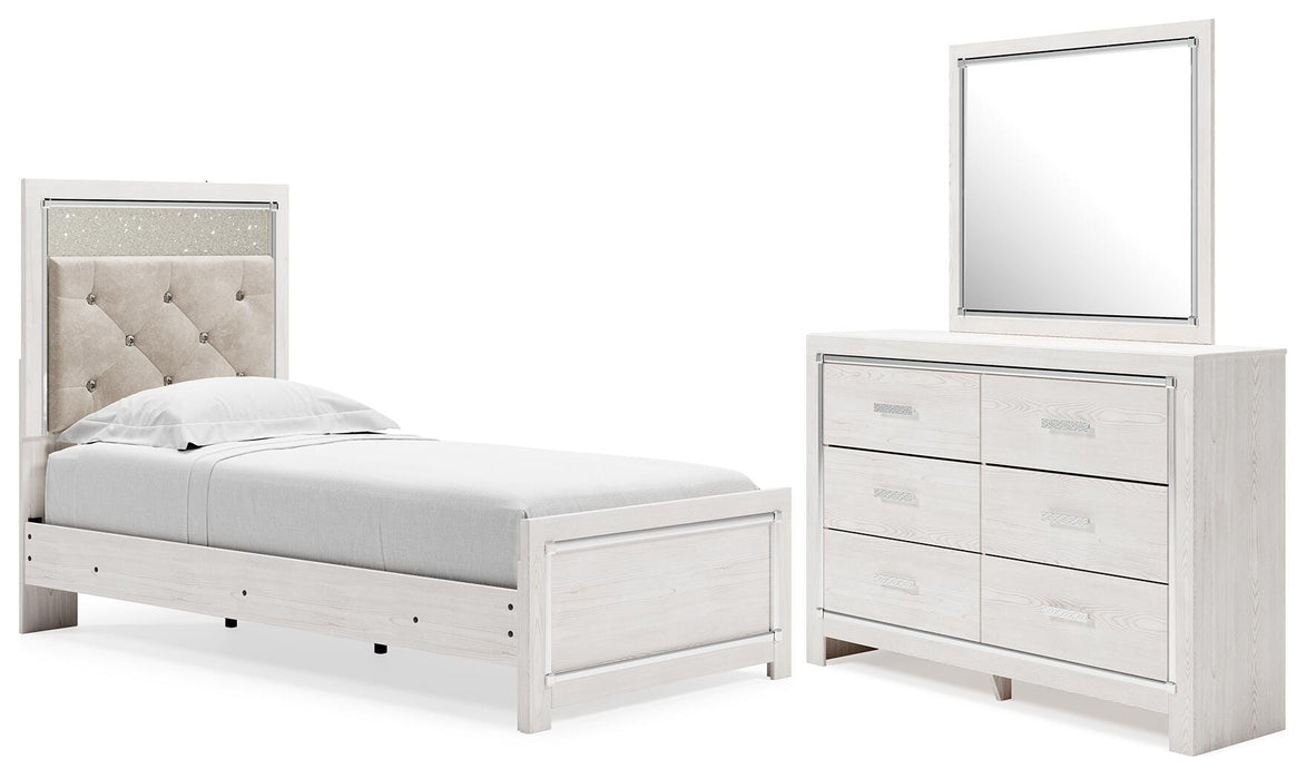 Altyra White Panel Bedroom Collection