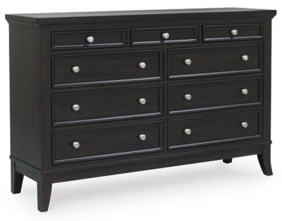 Bambori Dark Brown Bedroom Furniture Pieces