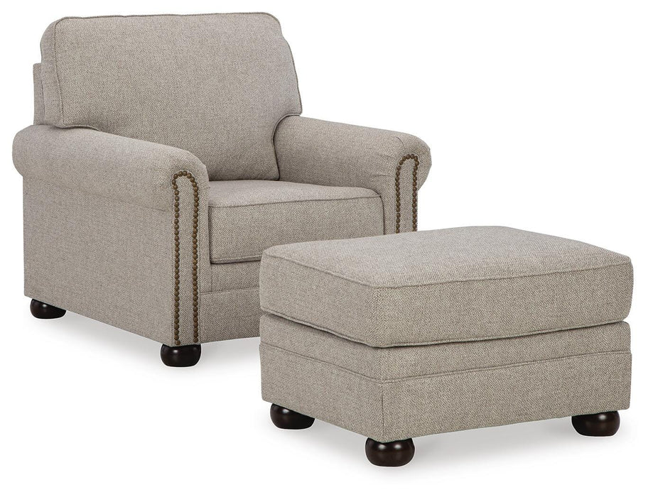 Gaelon Dune Gaelon Chair and Ottoman