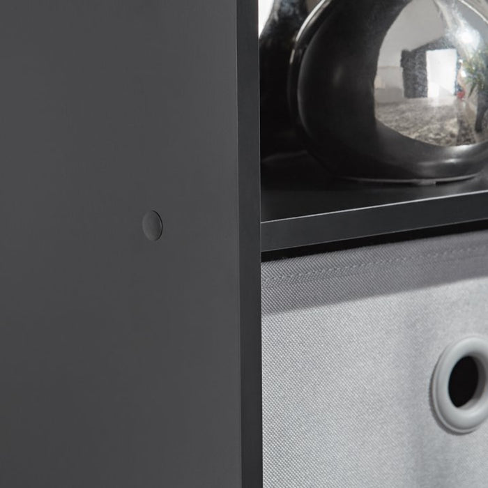 Mainstays 3 Cube Storage Organizer, Black - new