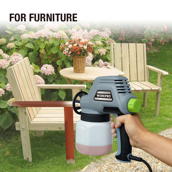 WORKPRO Electric Stain Sprayer, 0.8mm Nozzle, 216 w - new