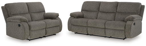 Scranto Brindle Scranto Sofa and Loveseat