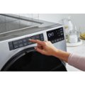 Whirlpool - 7.4 Cu. Ft. Stackable Electric Dryer with Wrinkle Shield - Chrome Shadow - display_model