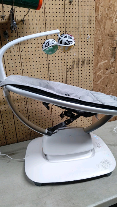 4moms MamaRoo Multi-Motion Baby Swing, Bluetooth Enabled with 5 Unique Motions, Grey - open_box