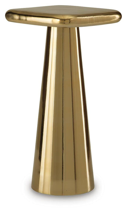 Dallenburg Gold Finish Accent Table