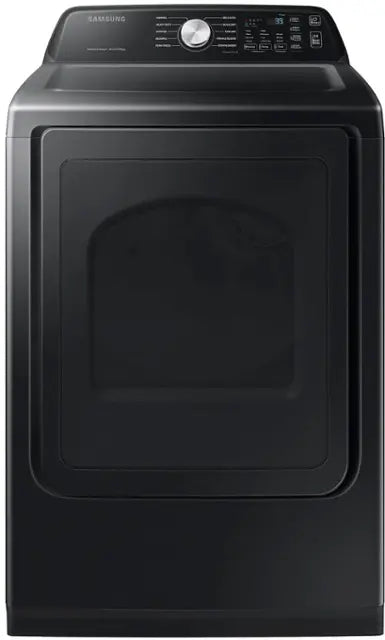 Samsung - 7.4 Cu. Ft. Smart Electric Dryer with Sensor Dry - Black - new