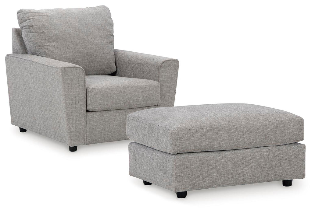 Stairatt Anchor Stairatt Chair and Ottoman