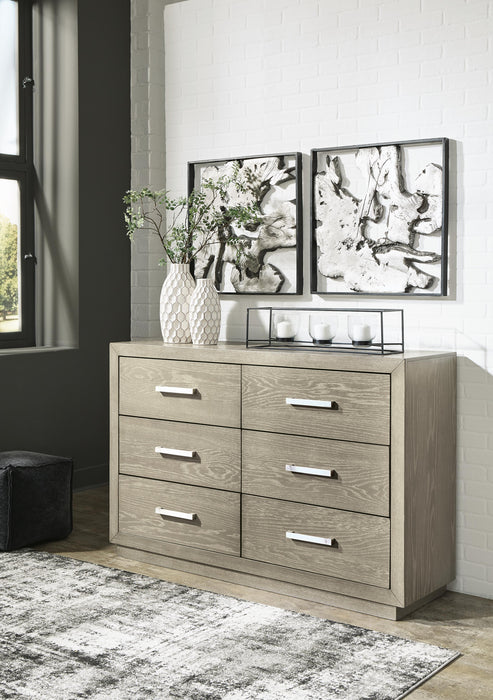 Fawnburg Gray Dresser