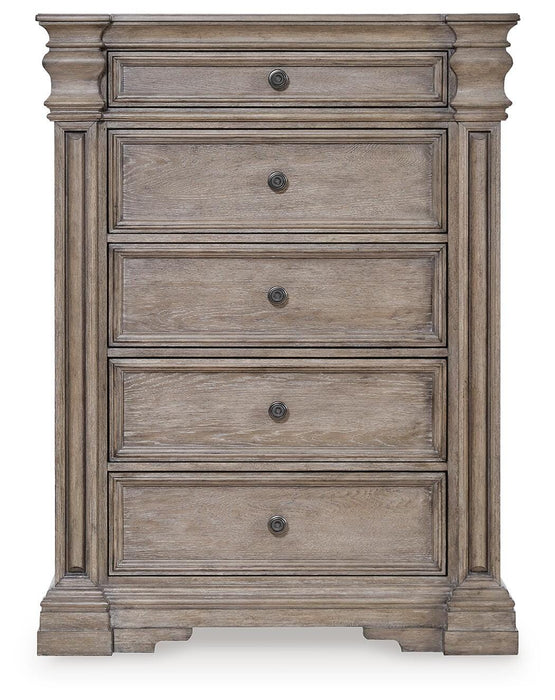 Blairhurst Light Grayish Brown Five Drawer Chest