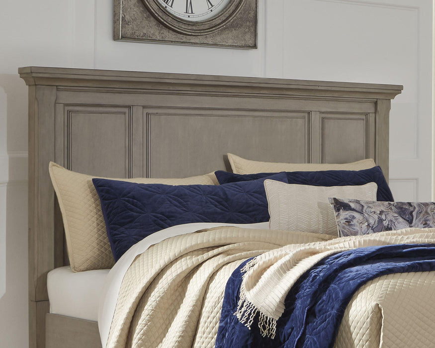 Lettner Light Gray King/Cal King Panel Headboard