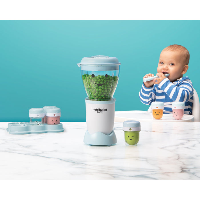 Nutribullet Baby Food Blender NBY10100, Blue/White - new