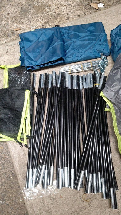 Ozark Trail 10-Person Dome Tent with Screen Porch – 3-Room Family Camping Tent with Weather Protection - used_good