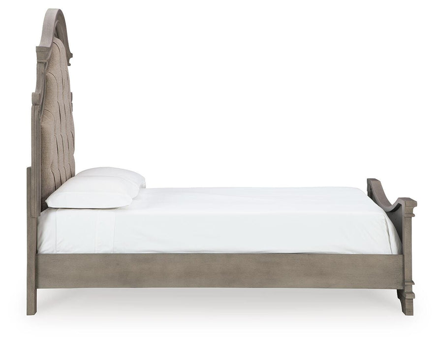 Lodenbay Antique Gray Lodenbay Queen Panel Bed
