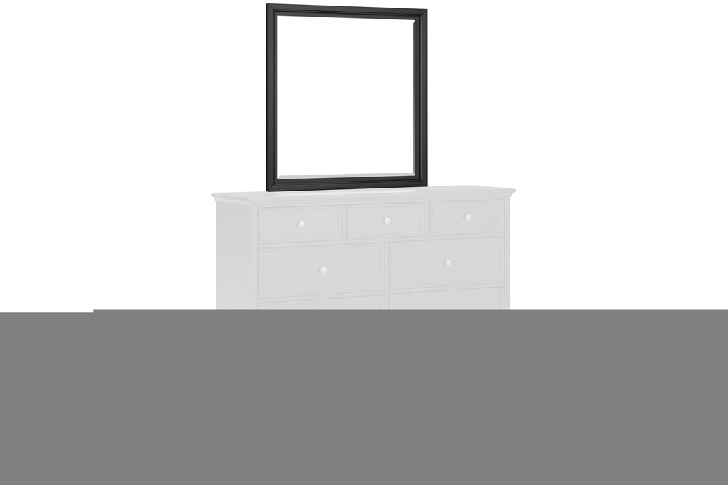 Lanolee Black Bedroom Mirror