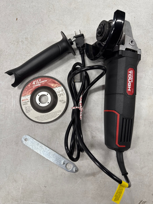 Hyper Tough AQ15003G Corded 4 1/2-Inch 120V, 6.0 AMP, Power Grinders, 11500 RPM - new