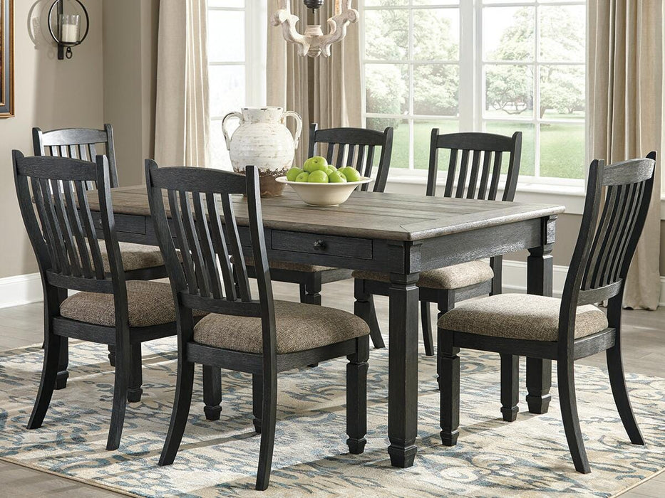 Tyler Creek Black/Gray Rectangular Dining Room Table