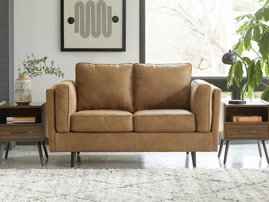Maimz Caramel Loveseat