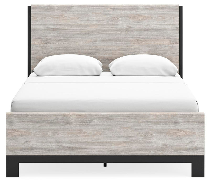Vessalli Gray Vessalli Queen Panel Bed