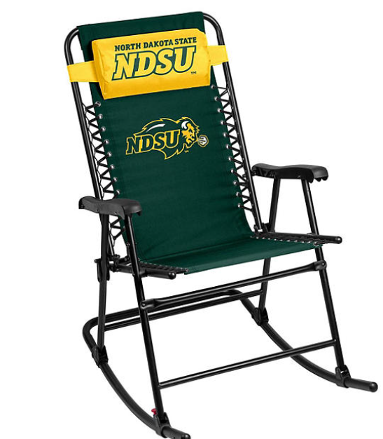 Logo Brands North Dakota State Bison Bungee Rocker - new