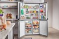 Whirlpool - 19.4 Cu. Ft. 4-Door French Door Counter-Depth Refrigerator with Flexible Organization Spaces - Stainless Steel - display_model