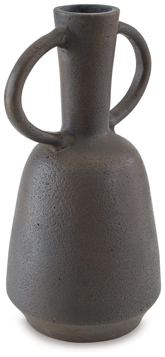 Aadeen Distressed Brown Vase