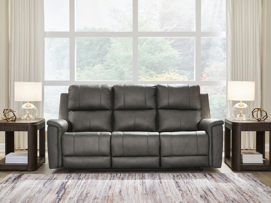 Beryton Anchor PWR REC Sofa with ADJ Headrest