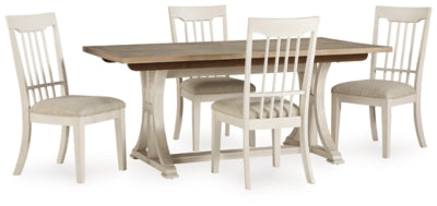 Shaybrock Antique White/Brown Dining Collection