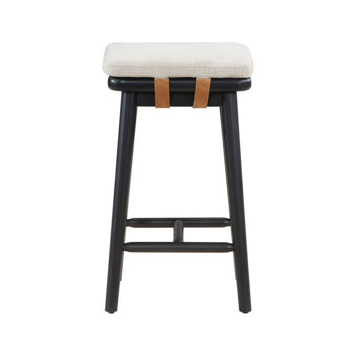Better Homes & Gardens Springwood Barstool, Set of 2, Charcoal Finish - new